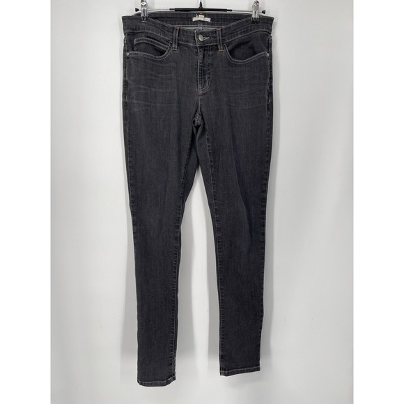 Eileen Fisher‎ Jeans Women Black Denim  Size 8 - Picture 1 of 5